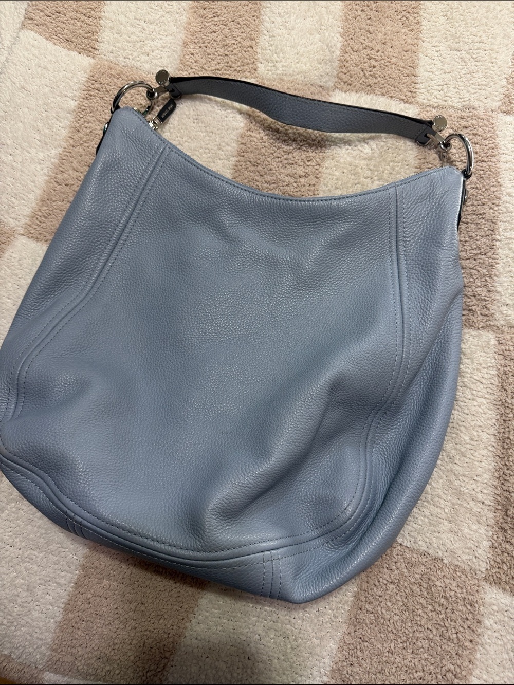 Michael Kors leather shouder hobo bag